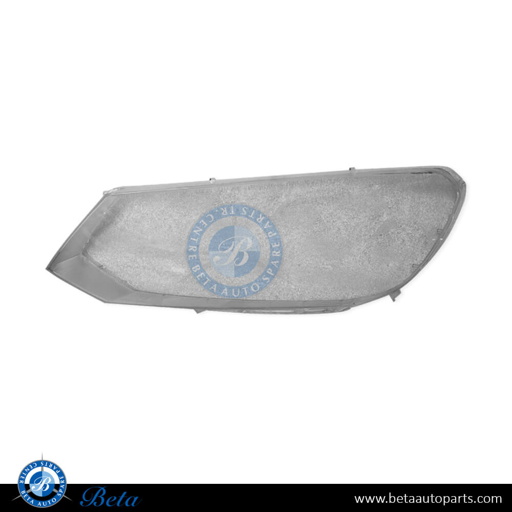 Left Side Headlamp Lens for Volkswagen Touareg 2011-2014 models, Part Number 7P1941005 Left Side Headlamp Lens for Volkswagen Touareg 2011-2014 models, Part Number 7P1941005